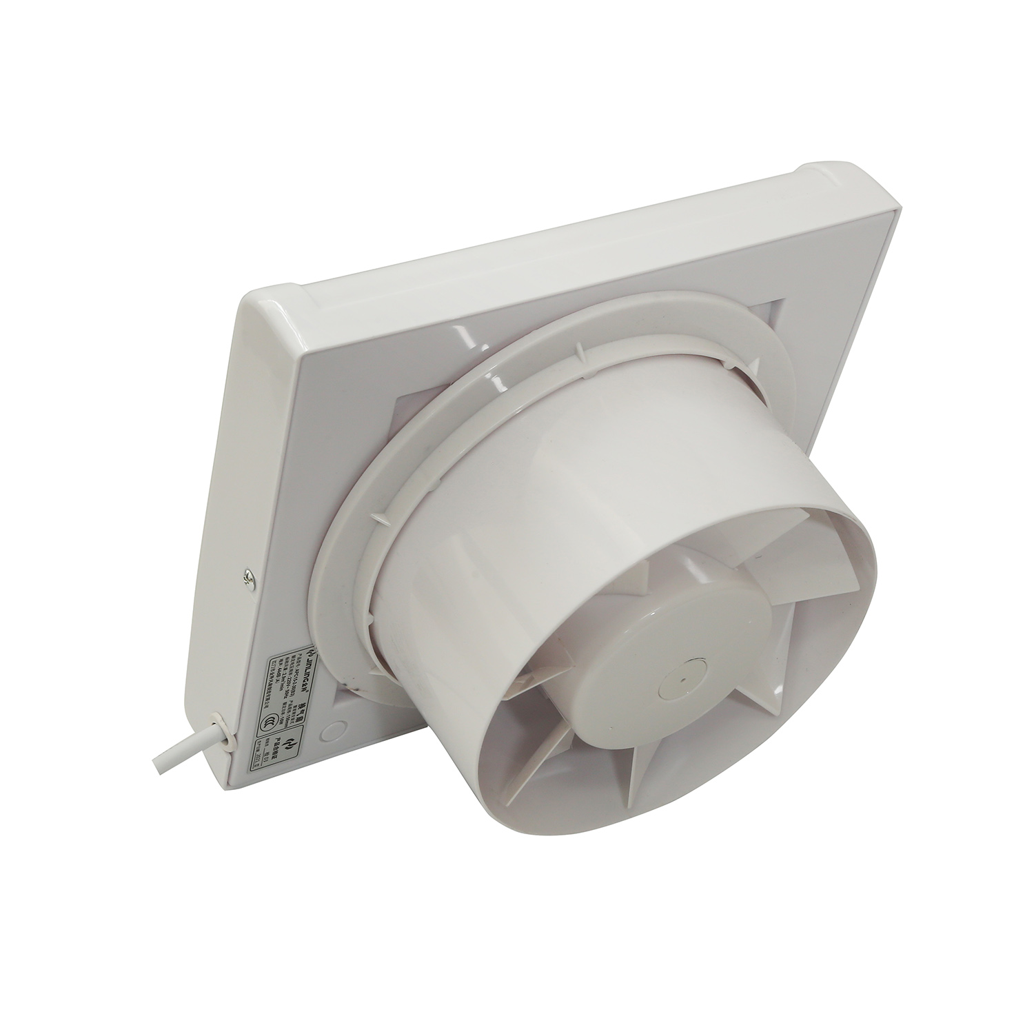 Extractor Ventilation Exhaust Fan with Shutter for Bathroom 4"6" Window Wall Mount 