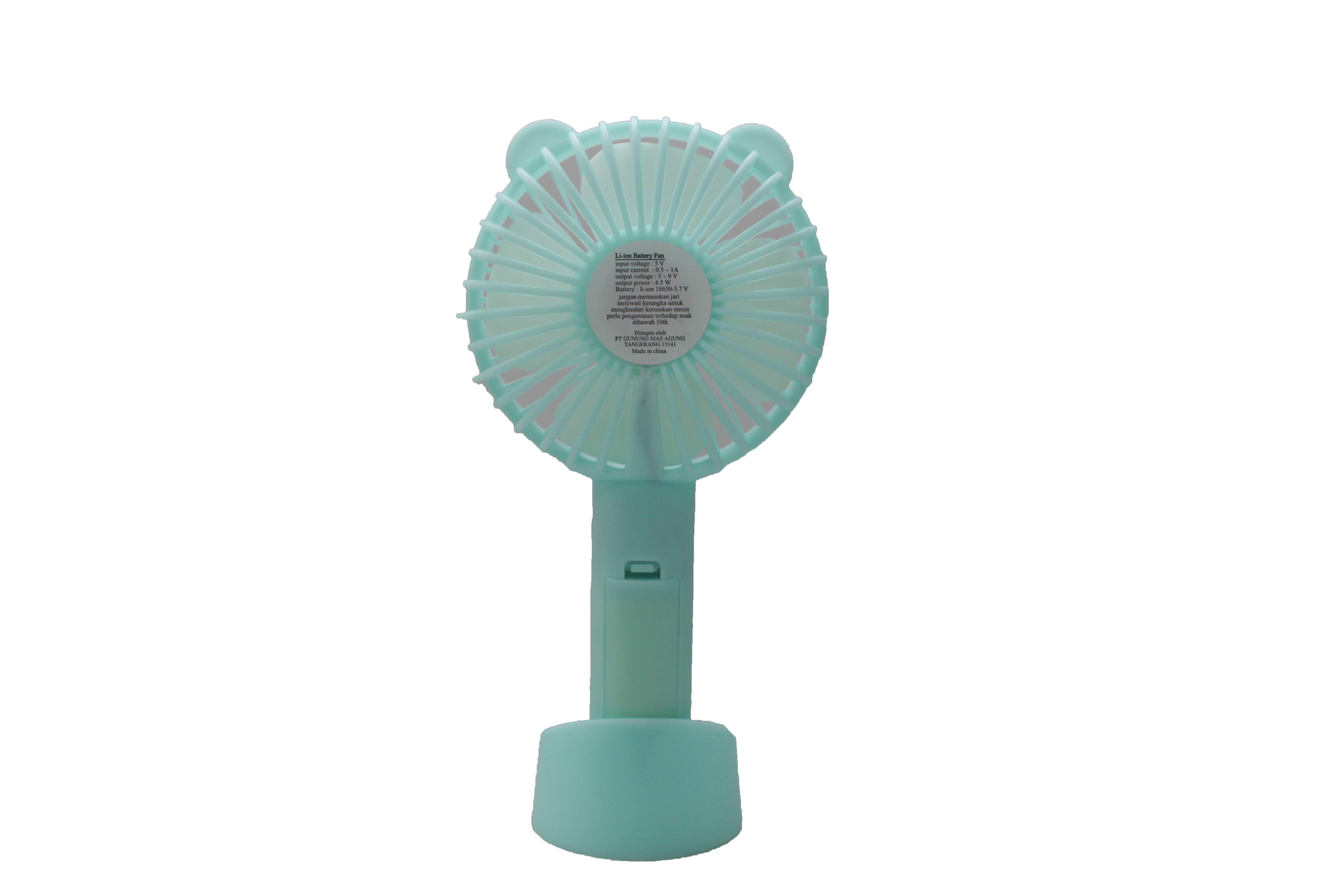 Mini Rechargeable USB Portable Handheld Electric Fan 